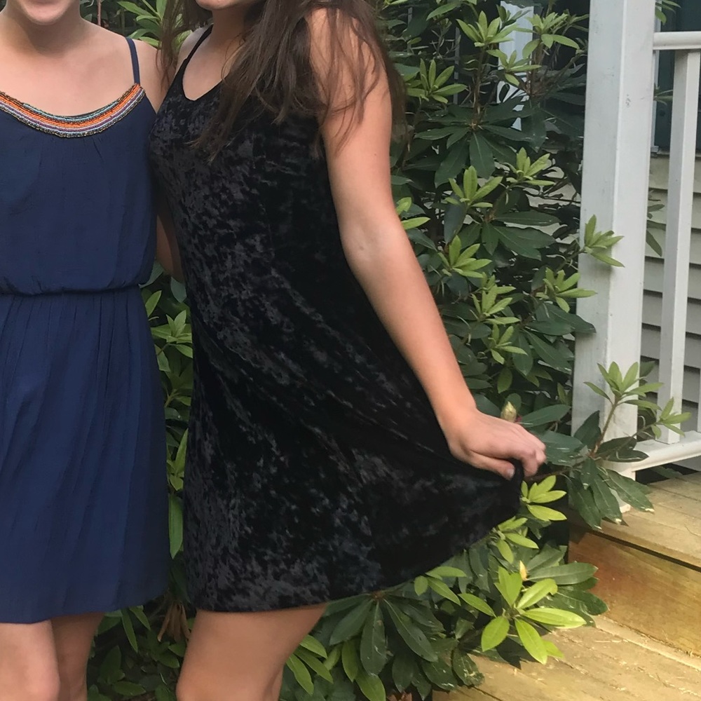 Velvet Skater Dress